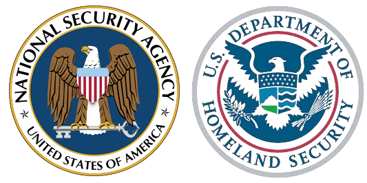 NSA and Department of Defense Seals