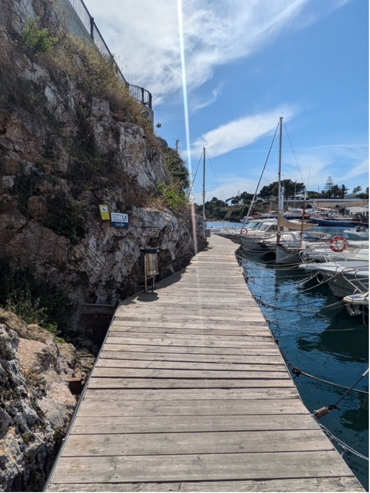 Boardwalk in Spain