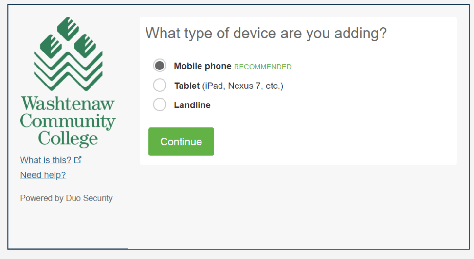 What type of device are you using?