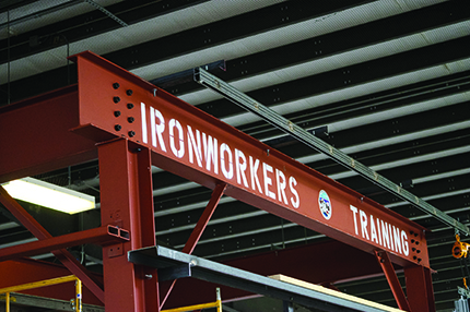 Ironworkers return to WCC for annual training