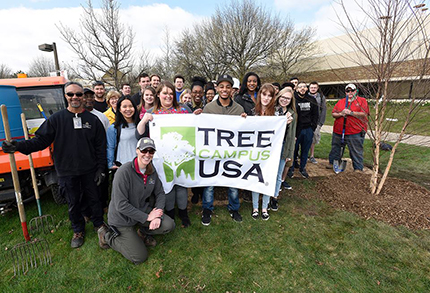 WCC will fly its Tree Campus USA flag for the third consecutive year.
