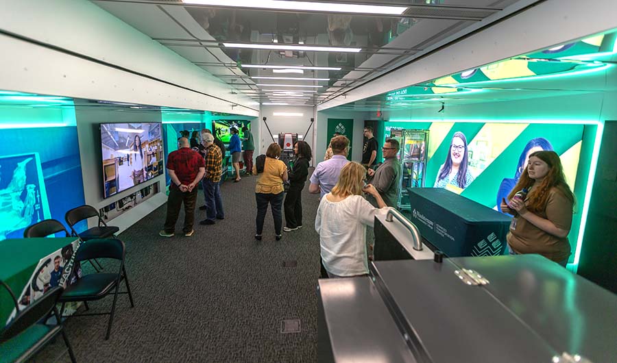 Inside Mobile Classroom