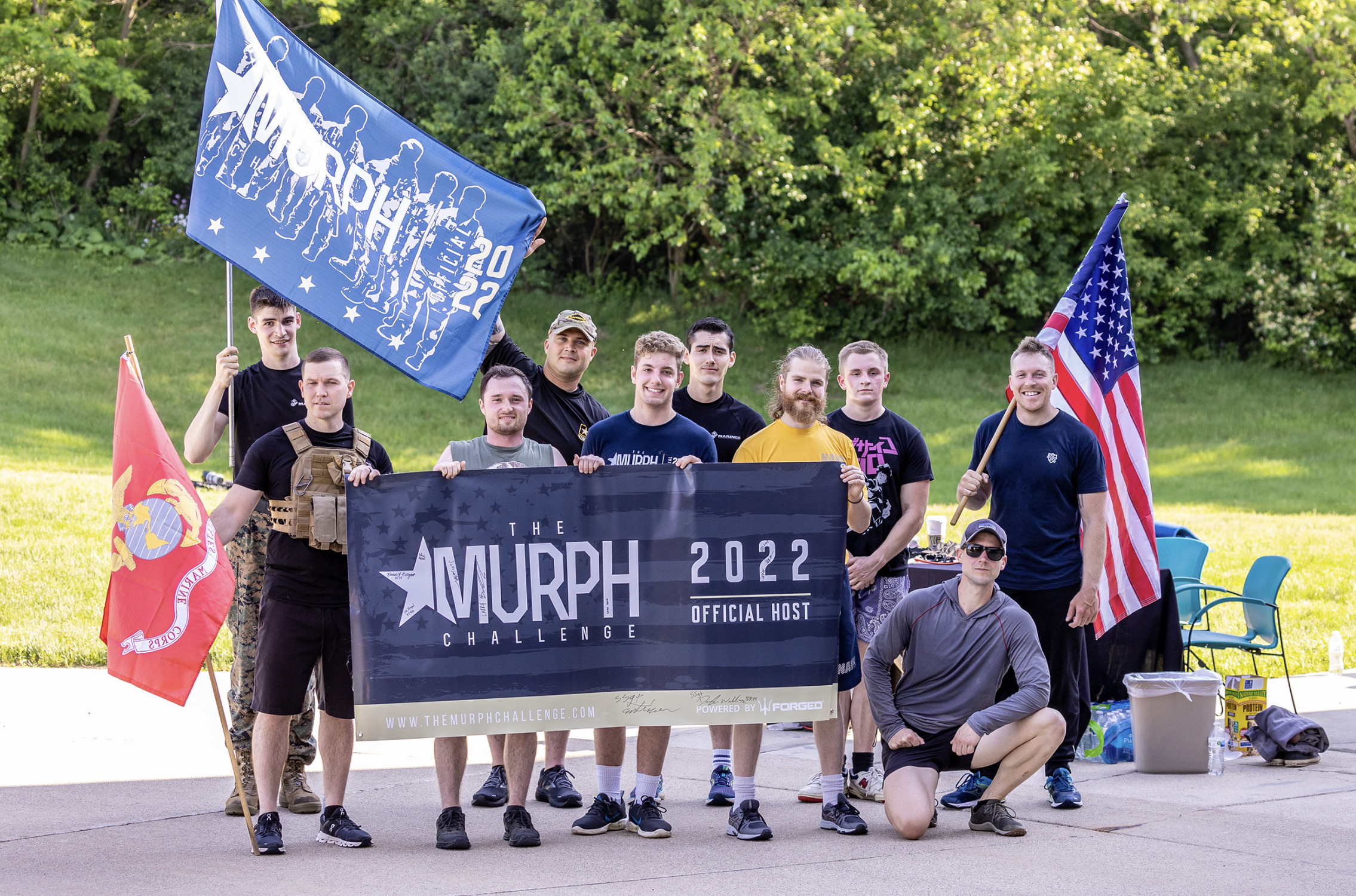 Murph Challenge participants