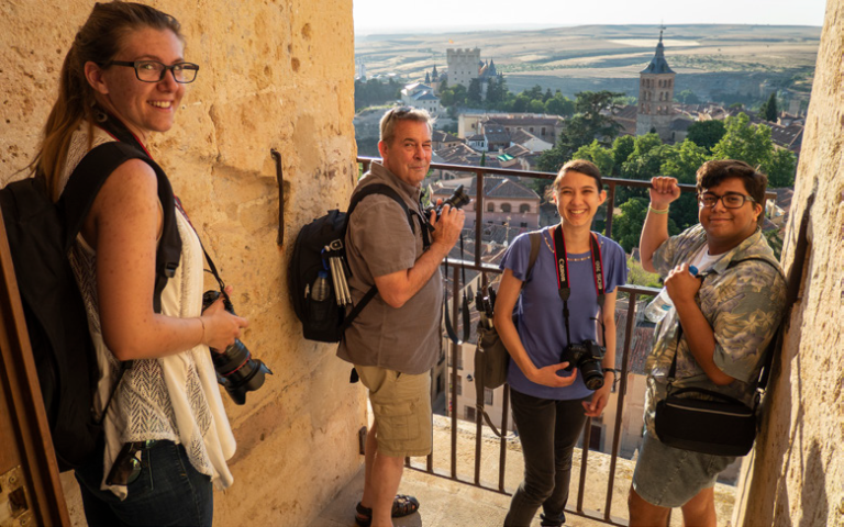 WCC students during Study Abroad Program